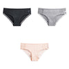 3 Pcs Cotton Women's Panties Lace Underwear High Quality Soft Breathable Female Briefs Underwear For Woman Lingerie New BANNIROU